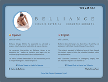 Tablet Screenshot of belliance.com